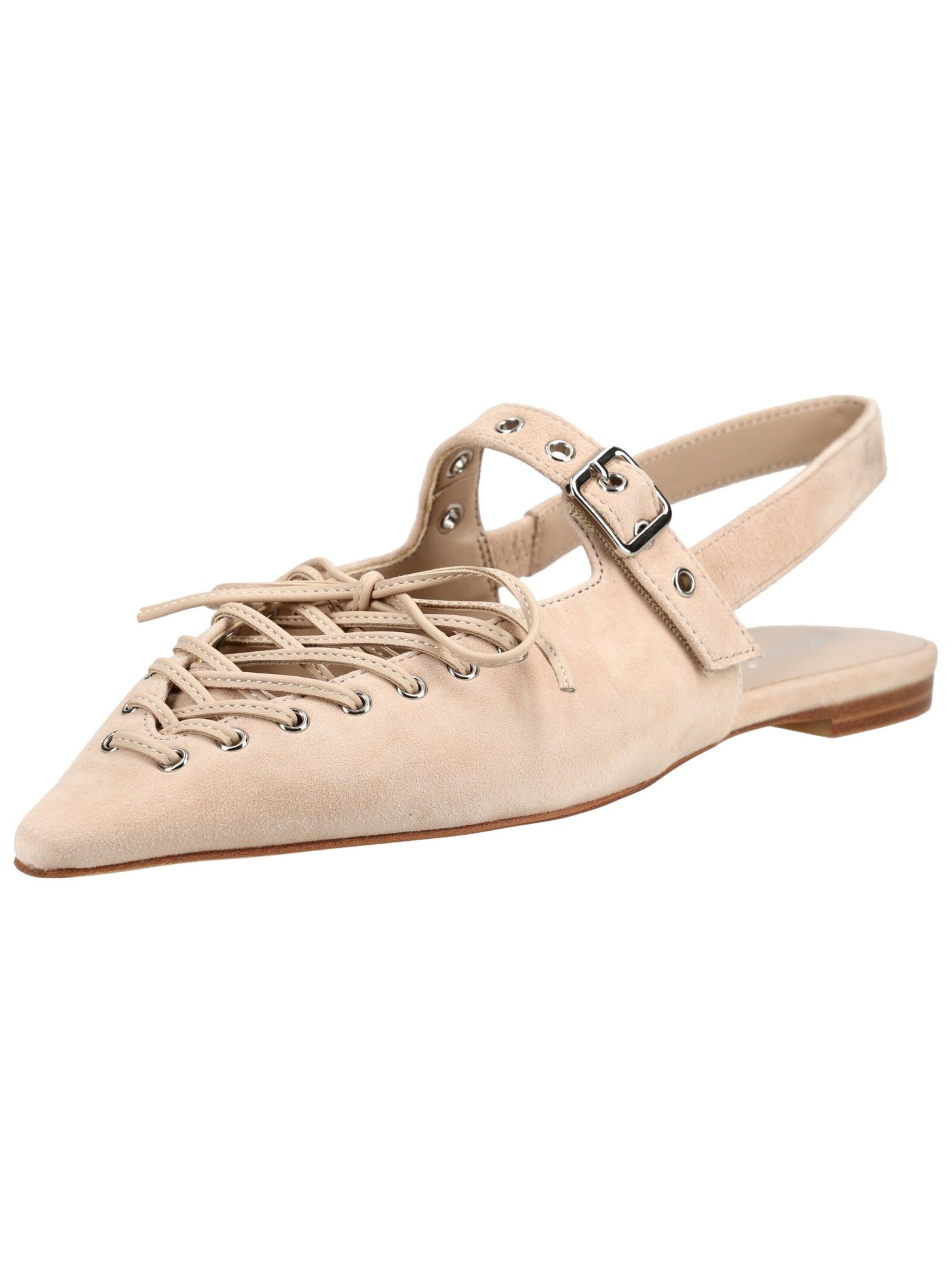 Jeffrey Campbell Ballerina in Beige: voorkant