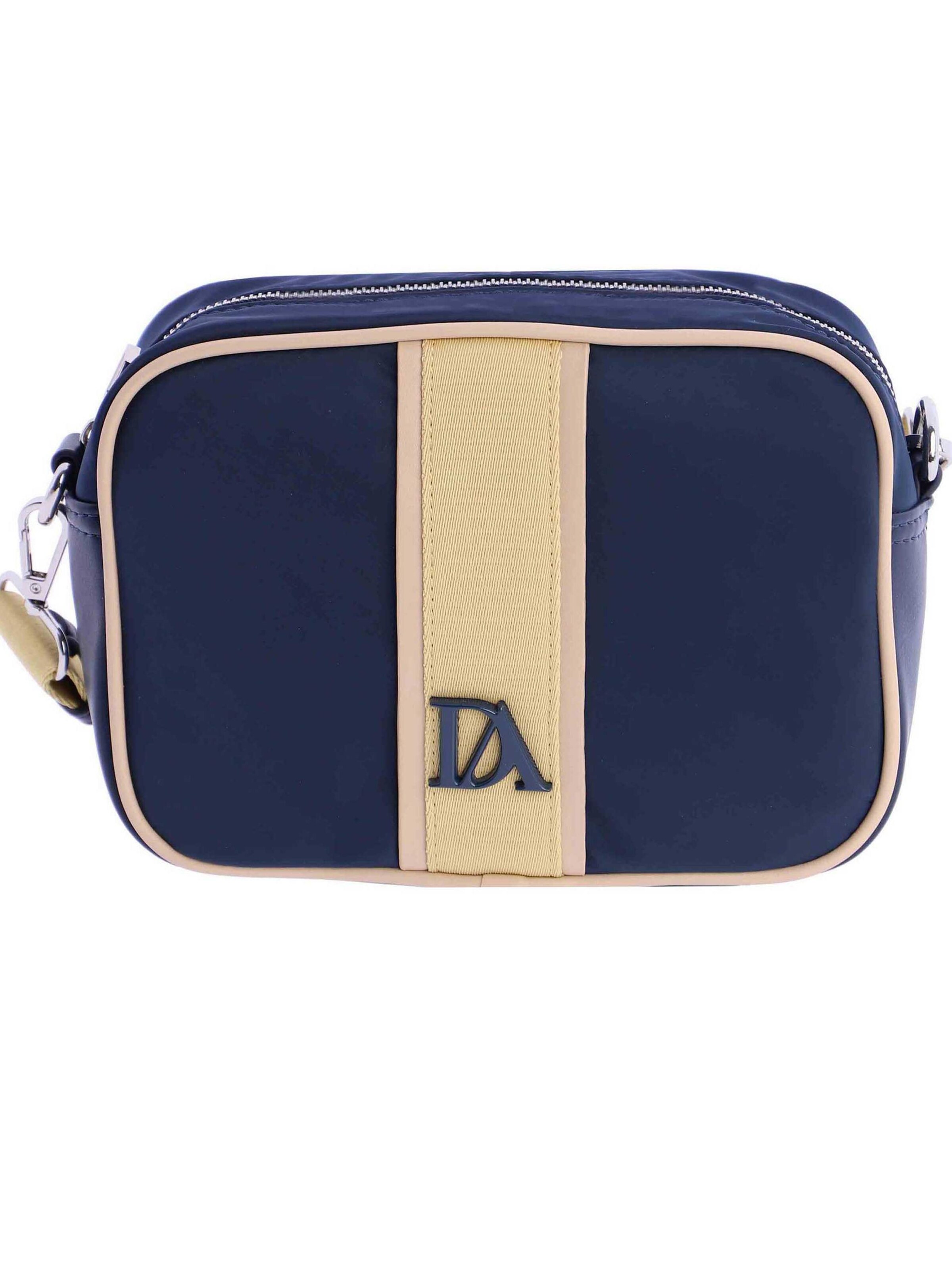 Don Algodon - Bolso de hombro en azul: frente