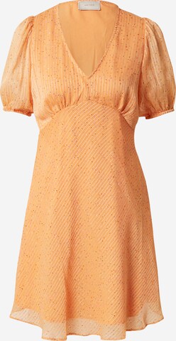 Neo Noir Dress 'Nobu' in Orange: front