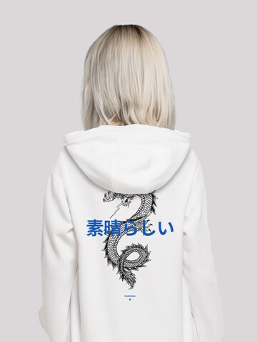 F4NT4STIC Sweatshirt 'Dragon lila' in Wit