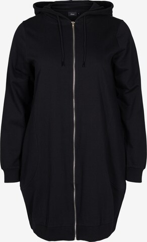 ZizziGornji dio trenirke 'Shelly' - crna boja: prednji dio