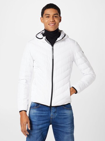 Veste d’hiver EA7 Emporio Armani en blanc : devant