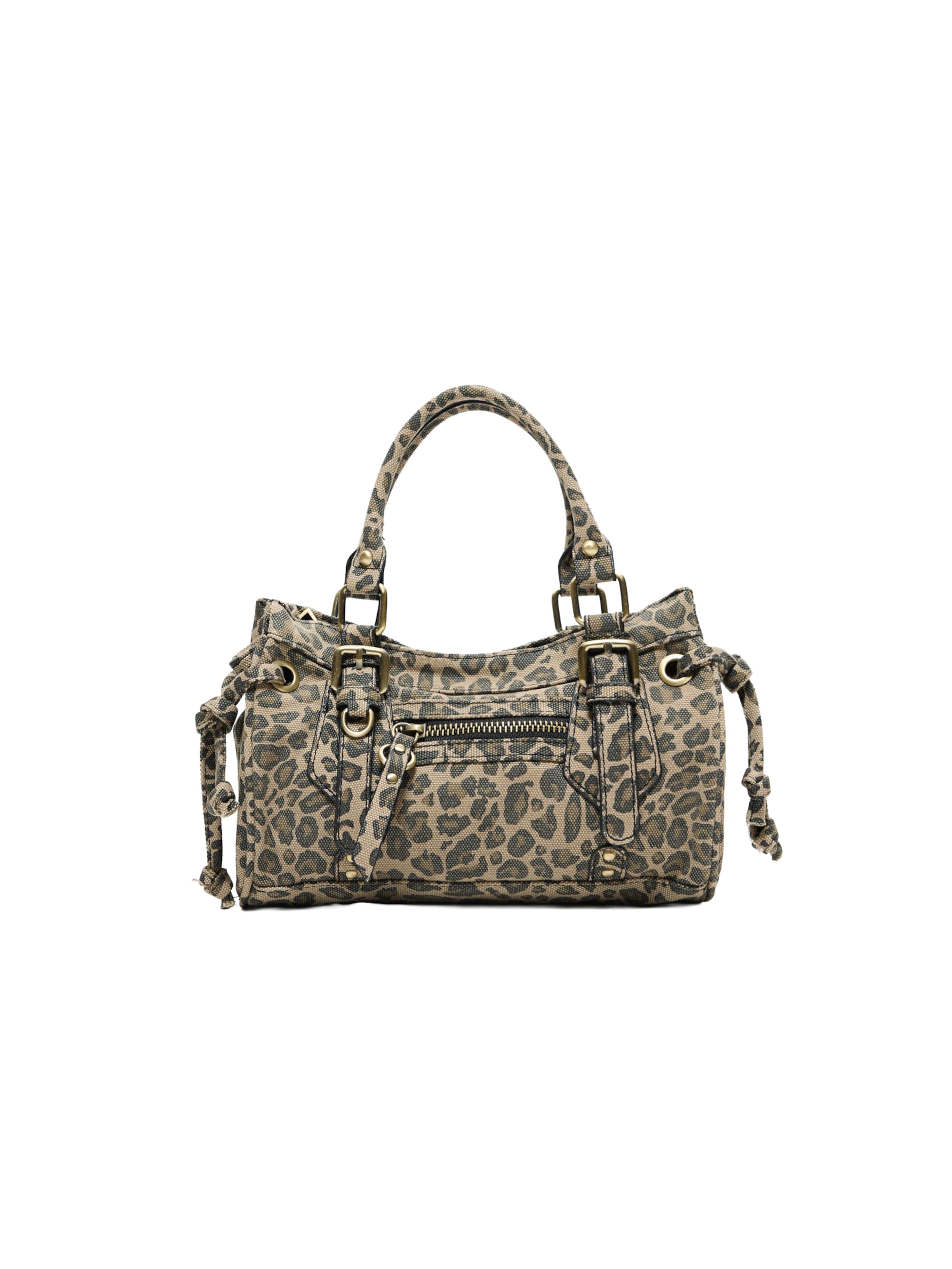 Bershka Sacs à main en One Size en noisette / kaki / noir denim, Vue avec produit