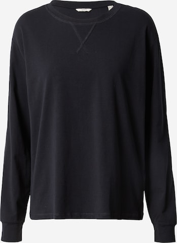 ESPRIT Pajama Shirt in Black: front