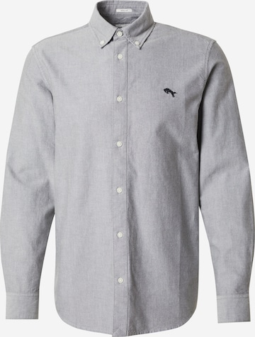 WRANGLER Regular Fit Paita 'OXFORD SHIRT' värissä harmaa: etupuoli