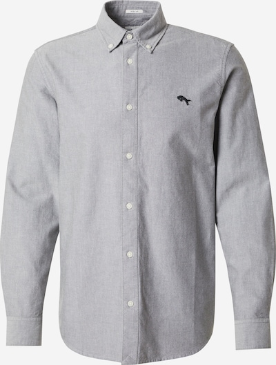 WRANGLER Chemise 'OXFORD SHIRT' en gris chiné, Vue avec produit