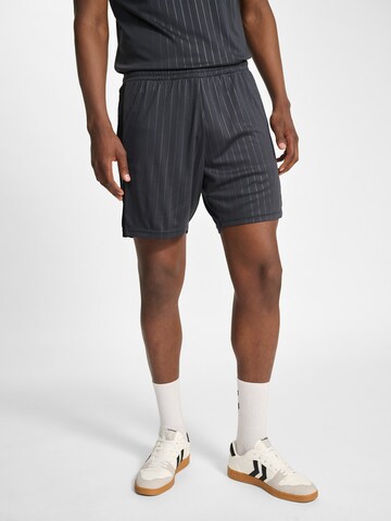 Hummel Regular Sports trousers in Grey: front