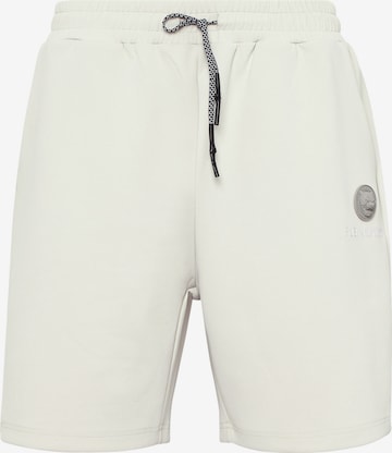 regular Pantaloni sportivi di Plein Sport in beige: frontale
