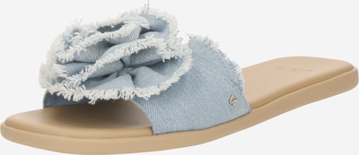 Kate Spade Pistokkaat 'Flourish Denim Flat Sandals' värissä sininen denim, Tuotenäkymä