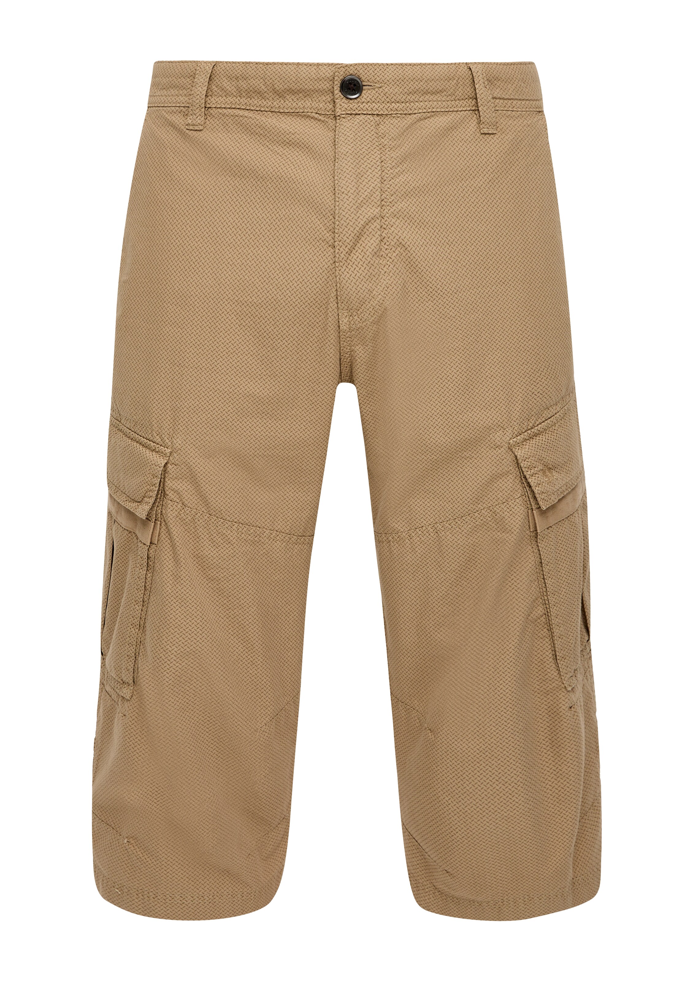 Regular Pantalon cargo s.Oliver en marron : devant