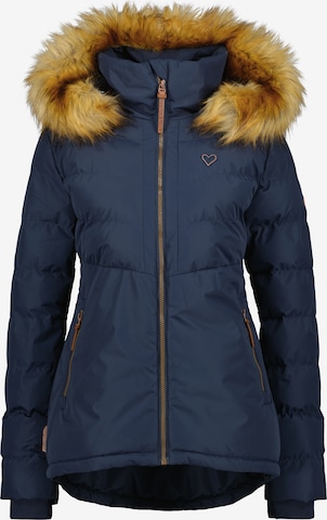 Alife and Kickin Winterjacke 'IngridAK' in Blau: predná strana