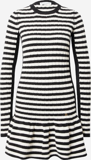 Sonia Rykiel Robes en maille en noir / blanc, Vue avec produit