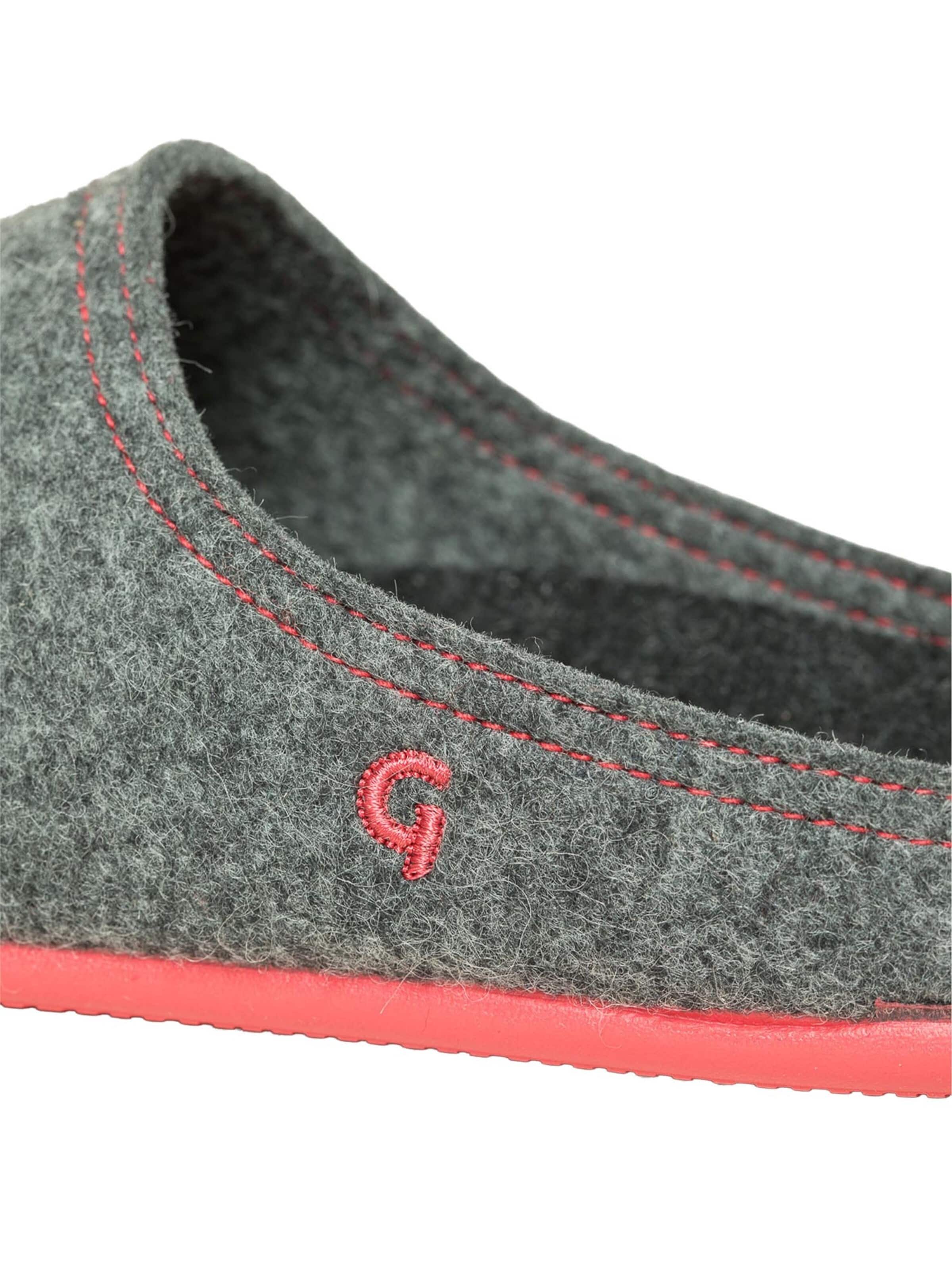 Gottstein Muiltjes 'Wool Slide-In' in Grijs