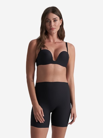 Bye Bra - Triangular Soutien 'Deep Plunge Strapless Bra' em preto