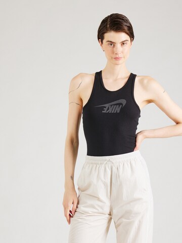 Nike Sportswear Top 'DANCE' - fekete: elől