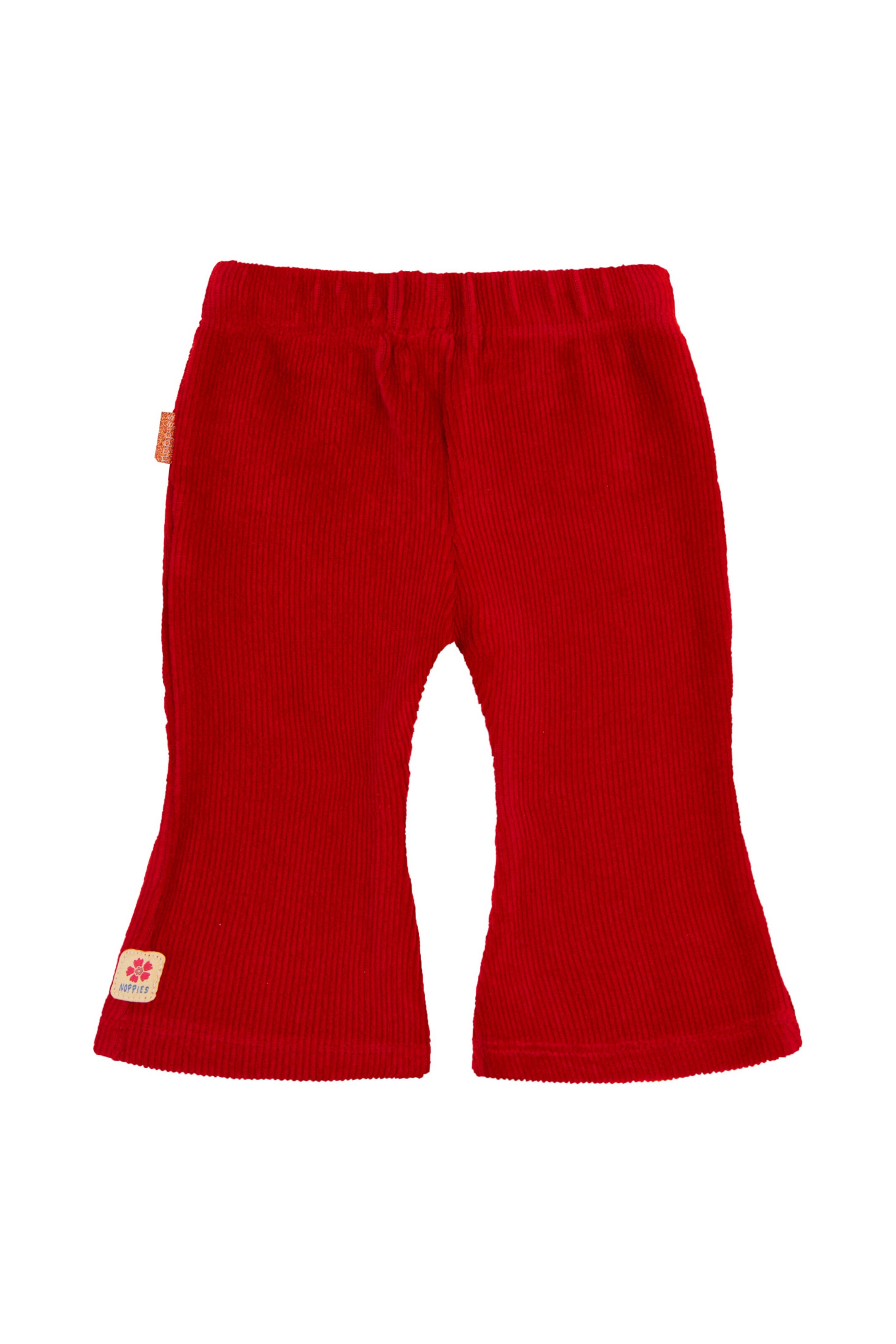 Noppies - Acampanado Leggings 'Fosses' en rojo