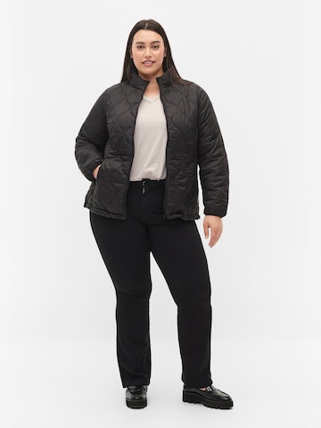 Zizzi Between-Season Jacket 'CAMAYA' in Black