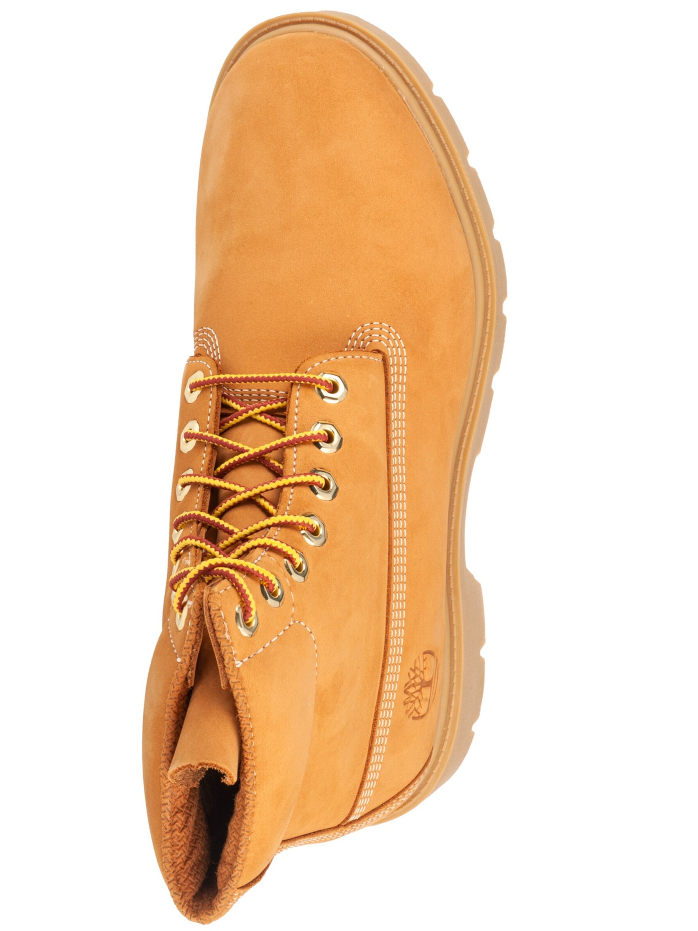 TIMBERLAND Lace-up boots 'Timberland Classic 6 In WP Boot' in Yellow