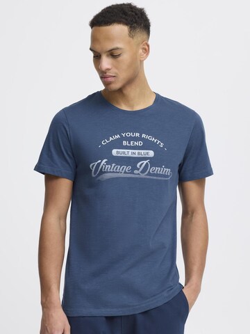 T-Shirt 'PILO' BLEND en bleu