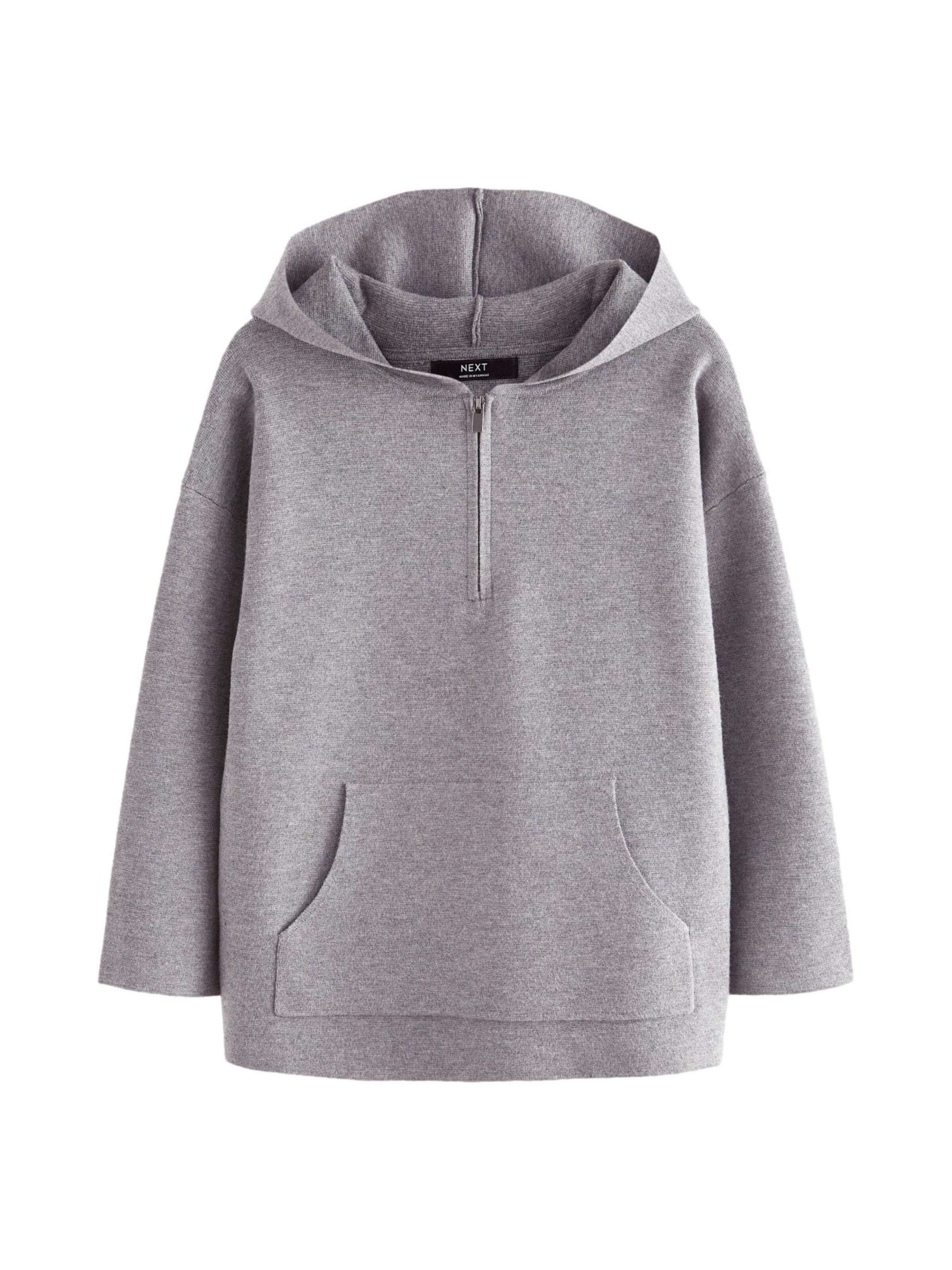 Next Sweater in Grey: front