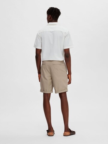 regular Pantaloni chino 'Luton' di SELECTED HOMME in beige