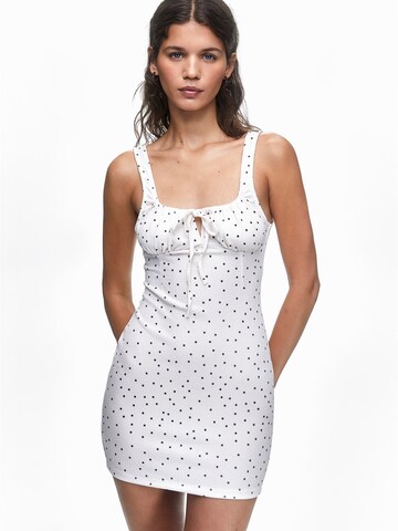 Pull&Bear Sommarklänning i vit