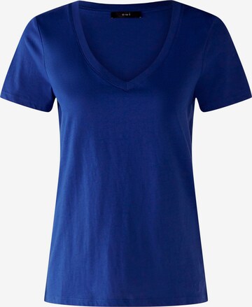 OUI T-Shirt 'Carli' in Blau: predná strana