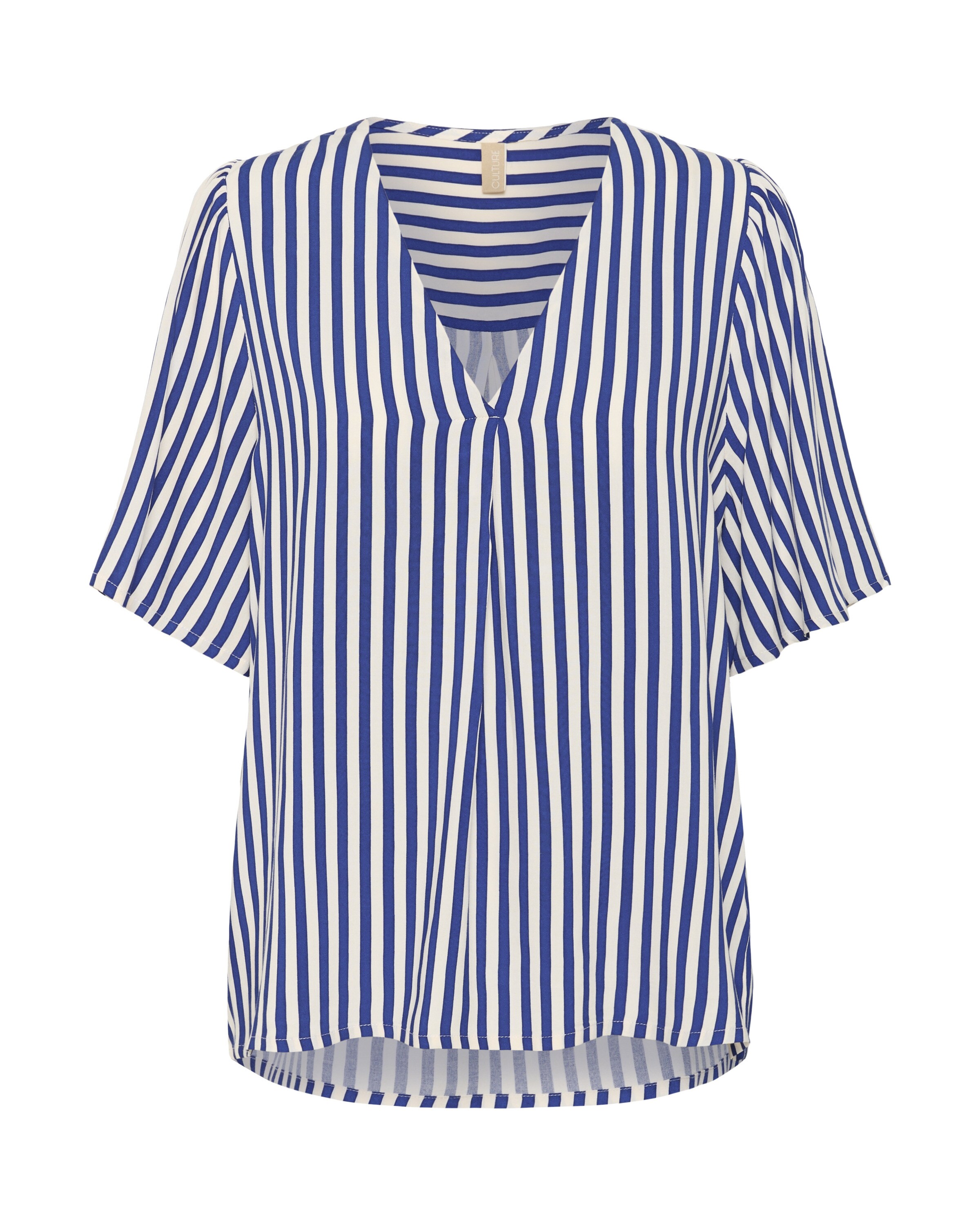 CULTURE Bluse 'Denia' in Blau: Vorderseite