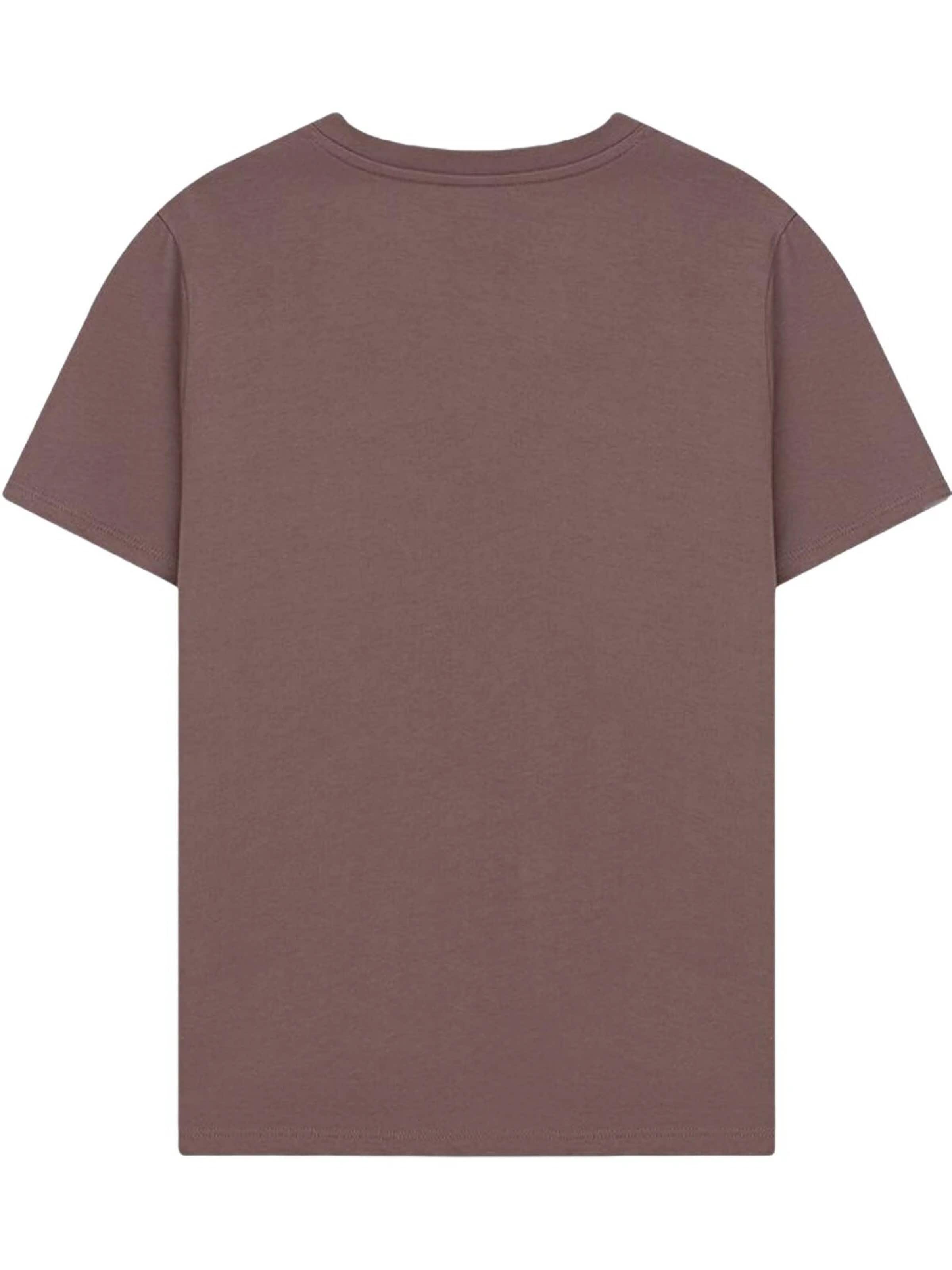 LTB Jeans Shirt 'Basic T-Shirt' in Brown