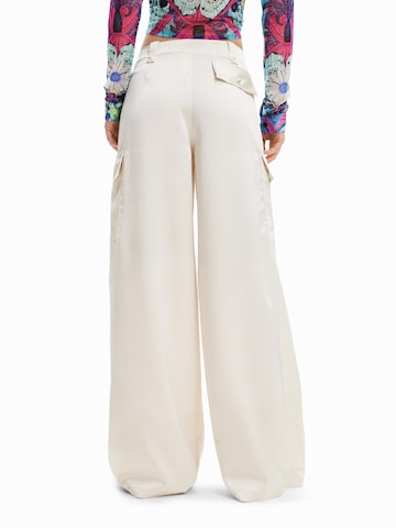 Loosefit Pantaloni cargo 'Thelma-Lacroix' di Desigual in bianco