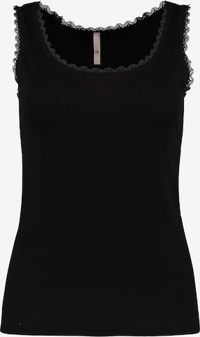 Hailys - Top 'Li44ana' em preto: frente