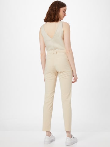 SELECTED FEMME Slim fit Chino Pants 'MILEY' in Beige