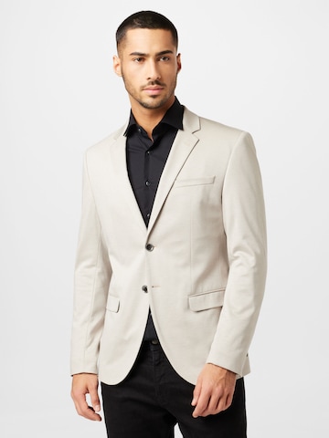 JOOP! Slim fit Colbert 'Damon' in Beige: voorkant