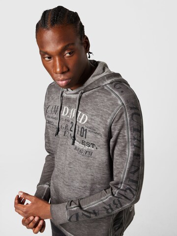 CAMP DAVID Sweatshirt in Grau