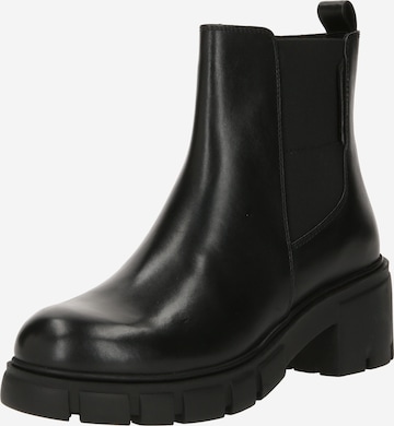 TOM TAILOR Ankle Boots in Schwarz: predná strana