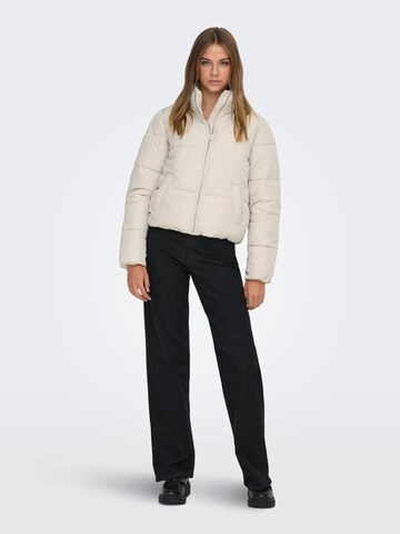 JDY Vinterjacka 'JDY JDYNEWERICA LIFE JKT OTW - 15213591' i beige