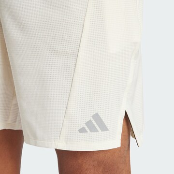 Regular Pantalon de sport ' Designed for Training HIIT' ADIDAS PERFORMANCE en blanc