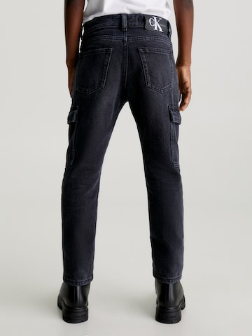 Calvin Klein Jeans Loosefit Jeans in Zwart