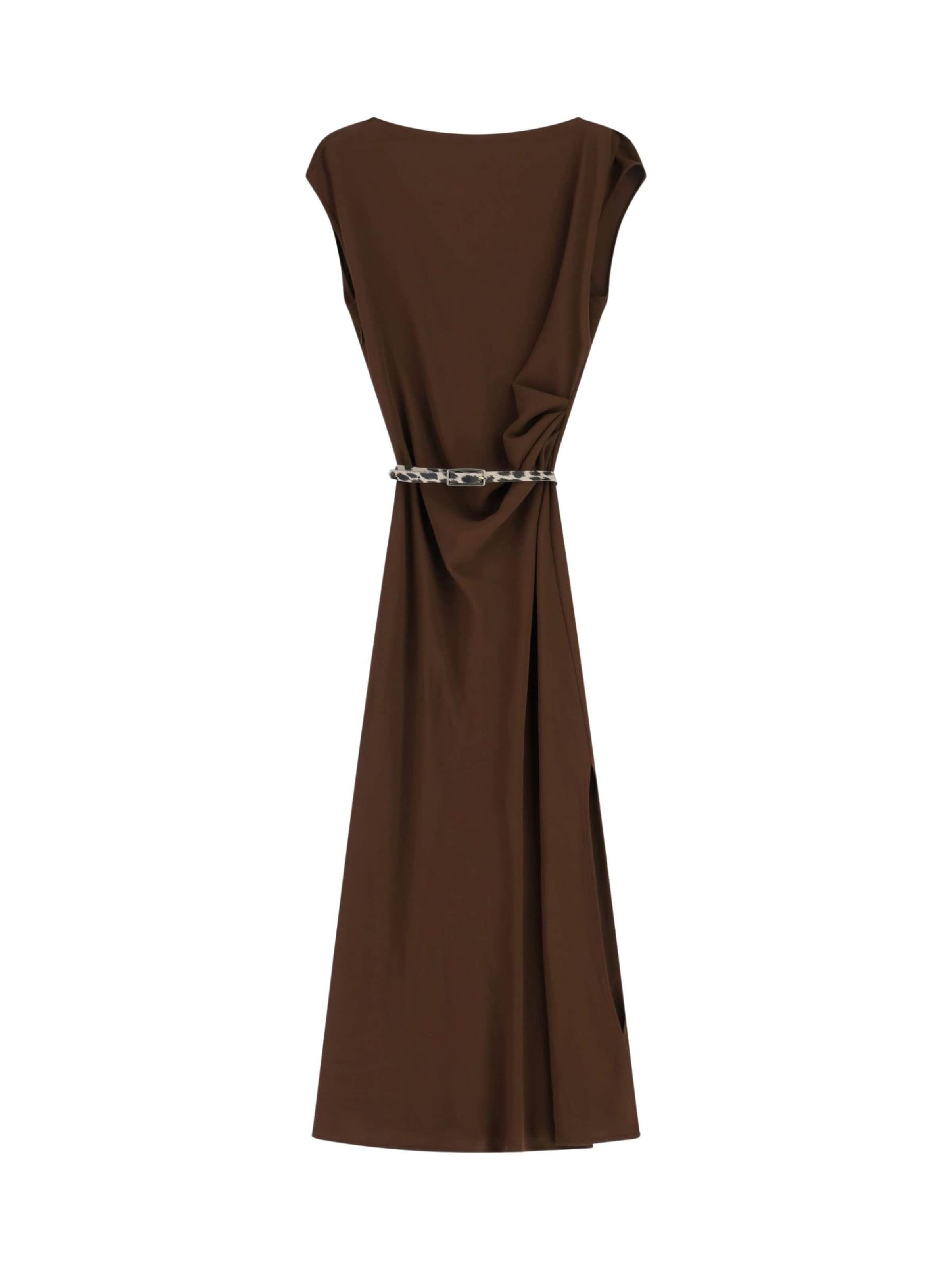 IMPERIAL - Vestido 'IMPERIAL' en marrón: frente