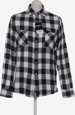 Urban Classics Button Up Shirt in S in Grey: front