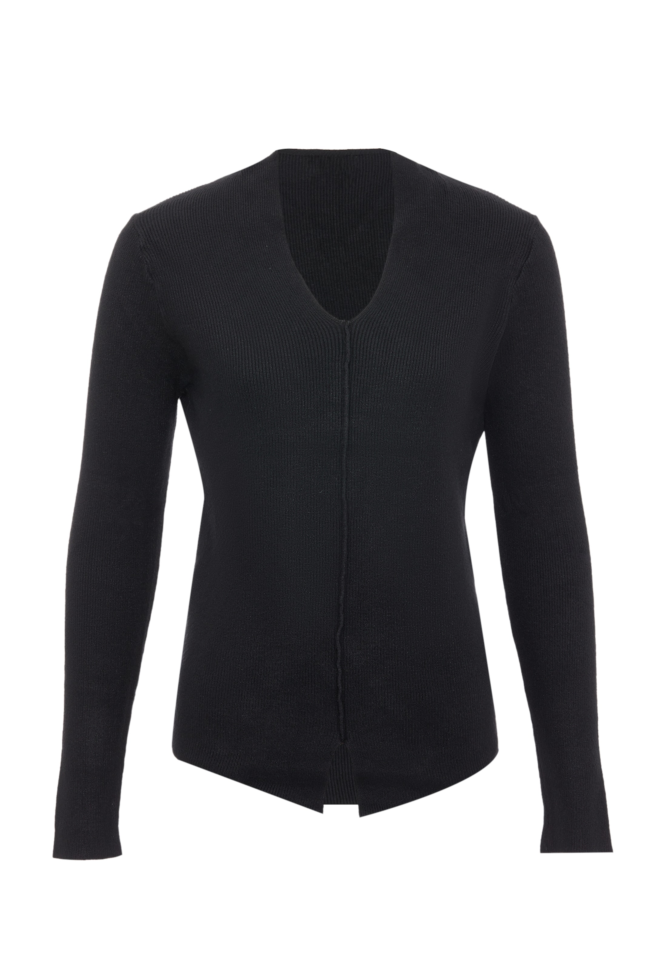 leo selection Pullover in Schwarz: Vorderseite