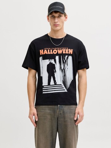 JACK & JONES Shirt in Black: front