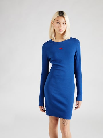 HUGO Red Φόρεμα 'Nemalia' σε μπλε: μπροστά