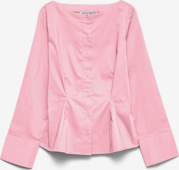 VERO MODA Bluse 'Alva' i pink: forside