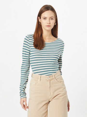 Marc O'Polo Shirt  (GOTS) in Blau: Vorderseite