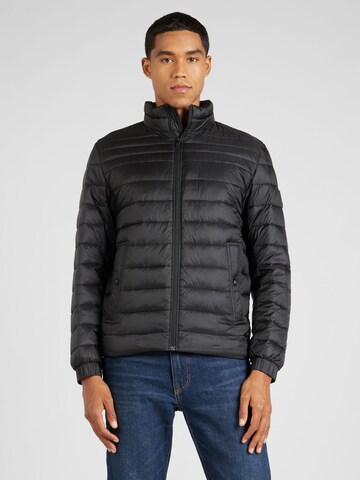 BOSS Between-season jacket 'Oden1' in Black: front