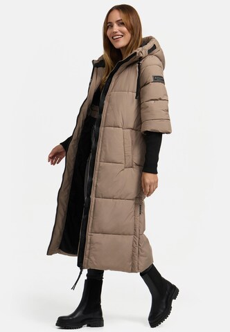 Manteau d’hiver 'Ciao Miau XIV' NAVAHOO en beige