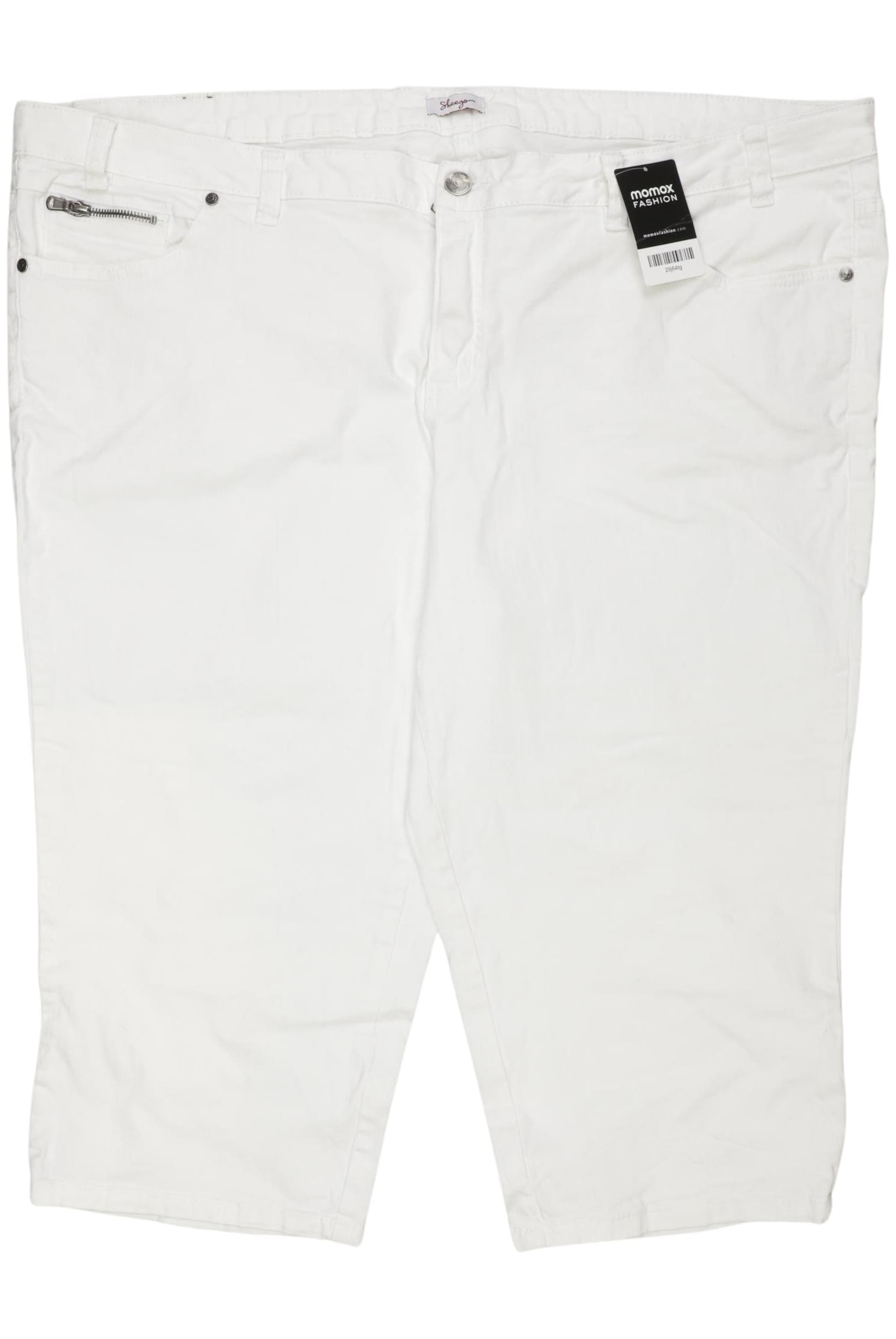 SHEEGO Jeans 45-46 in Weiß: Vorderseite