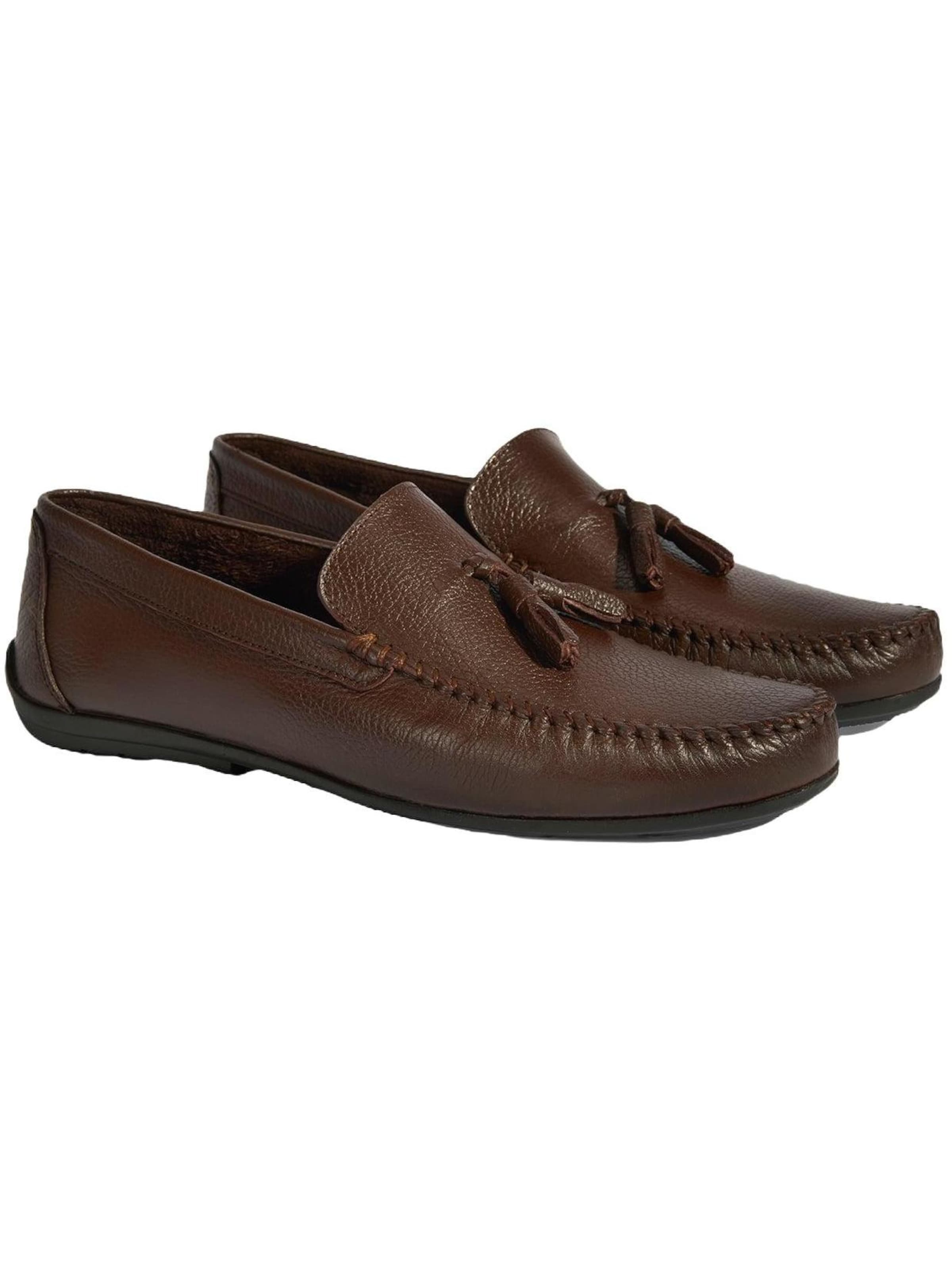 Desa Moccasins 'Slip-Ons' in Brown