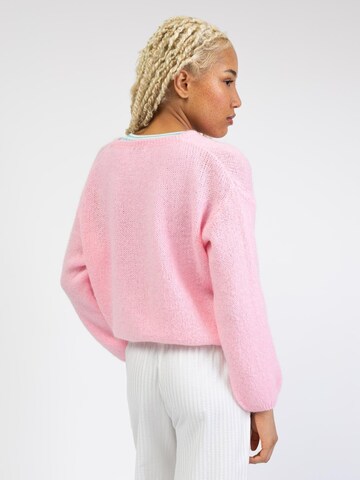 BROKE + SCHÖN Strickjacke 'Weiche einfarbige Strickjacke'‌‌‌‌‌‌‌ in Pink